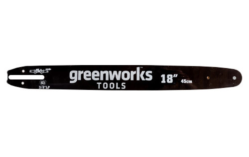Стальная шина Greenworks 46 см для 2000 Вт цепной пилы 20037 в Екатеринбурге