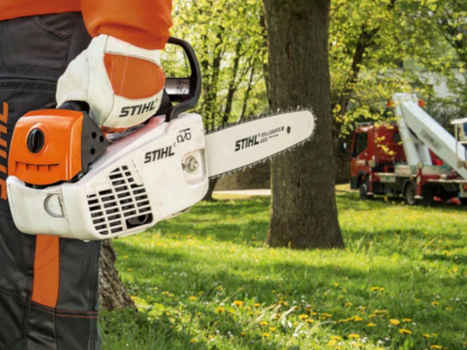Аккумуляторная цепная пила STIHL MSA 120 C-B (акб АК20 - 2 шт. + зу AL101) в Екатеринбурге