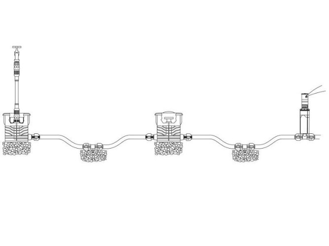 Колонка с краном запорным GARDENA 02724-20.000.00 в Екатеринбурге