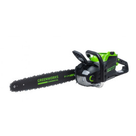 Цепная пила аккумуляторная Greenworks Арт. 2008307UB, 82V, 51 см, бесщеточная, с 1хАКБ 5 Ач. и ЗУ