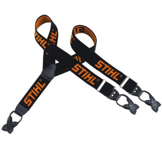 Подтяжки чёрные с оранжевым 130см STIHL 00008841576 в Екатеринбурге