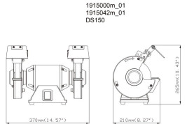 Точило Metabo DS 150 619150000