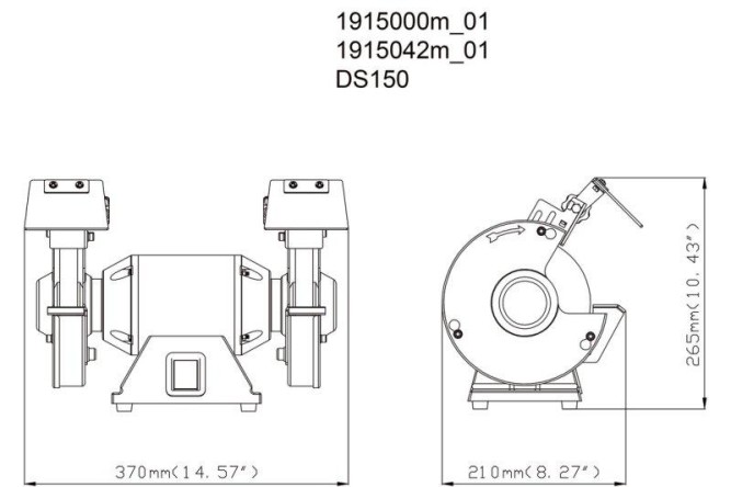Точило Metabo DS 150 619150000 в Екатеринбурге