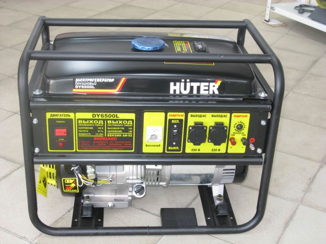 Бензогенератор Huter DY6500L в Екатеринбурге