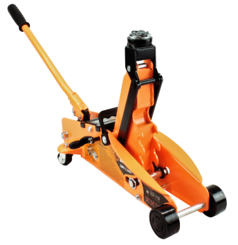 Домкрат гидравлический подкатной Вихрь ДМК-2,5ФК (2,5 т, 140-390 мм, с фиксатором, в кейсе)