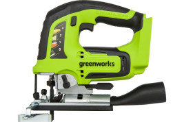Лобзик аккумуляторный Greenworks Арт. 3601407, 24V, бесщеточный, без АКБ и ЗУ