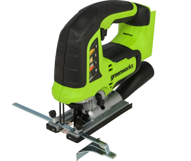 Лобзик аккумуляторный Greenworks Арт. 3601407, 24V, бесщеточный, без АКБ и ЗУ в Екатеринбурге