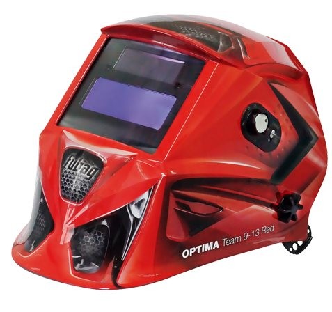 Маска сварщика FUBAG OPTIMA TEAM 9-13 RED в Екатеринбурге
