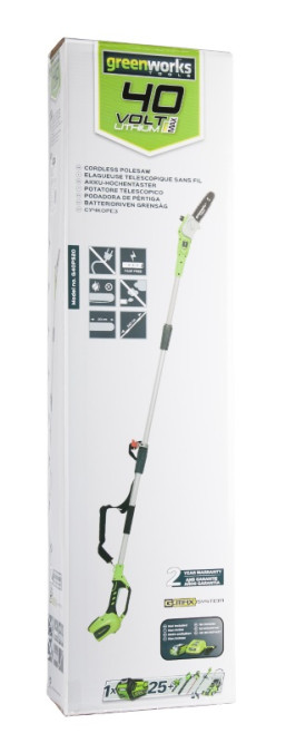 G-MAX 40V Аккумуляторный Высоторез-сучкорез 20 см G40PS20 в Екатеринбурге