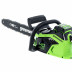 Цепная пила аккумуляторная Greenworks  Арт. 2005807UB, 40V, 40 см, бесщеточная,  до 1,8 КВт, с 1хАКБ 4Ач и ЗУ в Екатеринбурге