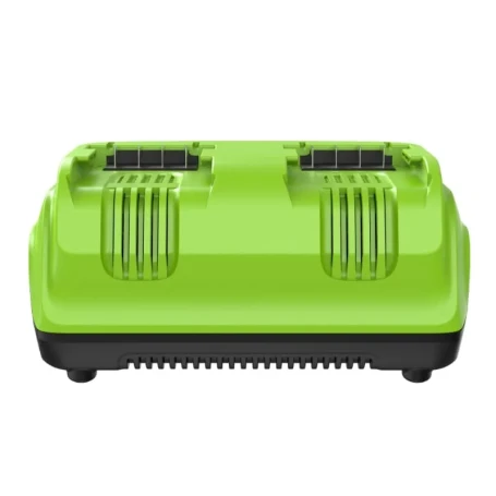 Ультрабыстрое двойное зарядное устройство Greenworks G24X2C8, 24V, 8A (2958807) в Екатеринбурге