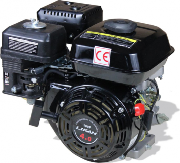 Двигатель LIFAN 160F (4 л.с., 2,9 кВт, 4-т., бенз, вал диаметром 18 мм)