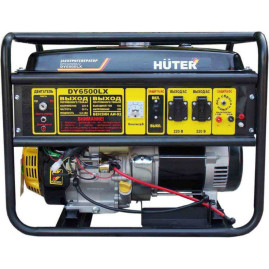 Бензогенератор Huter DY6500LX