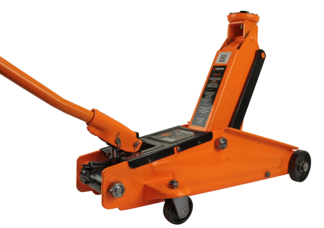 Домкрат гидравлический подкатной Вихрь ДМК-3 (3 т, 135-435 мм) в Екатеринбурге