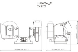 Точило Metabo TNS 175 611750000