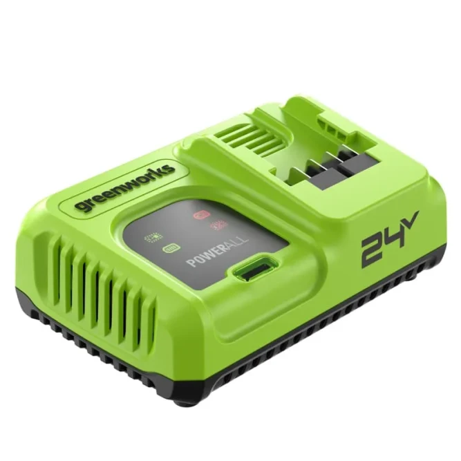 Ультрабыстрое зарядное устройство Greenworks G24C8, 24V, 8A (2958707) в Екатеринбурге