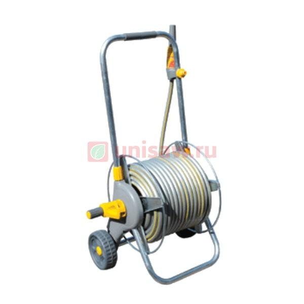 Тележка металлическая сборная Hozelock для шланга длиной 60 м с шлангом Maxi Pro 12,5 мм 30 м в комплекте в Екатеринбурге