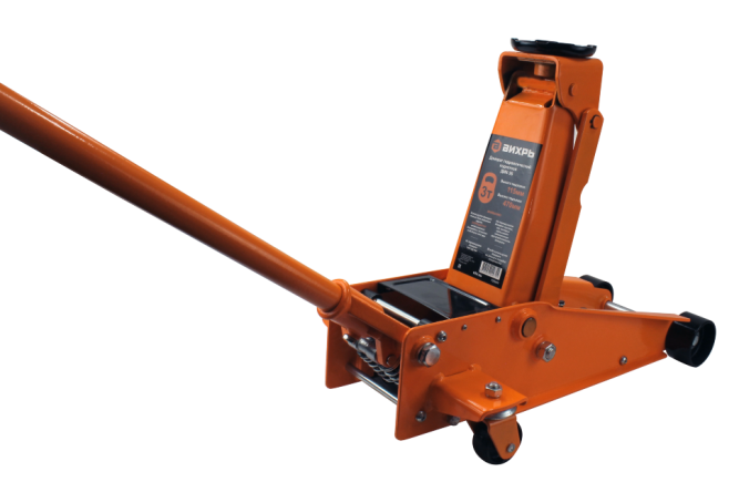 Домкрат гидравлический подкатной Вихрь ДМК-3Б (3 т, 115-470 мм, быстрый подъём) в Екатеринбурге