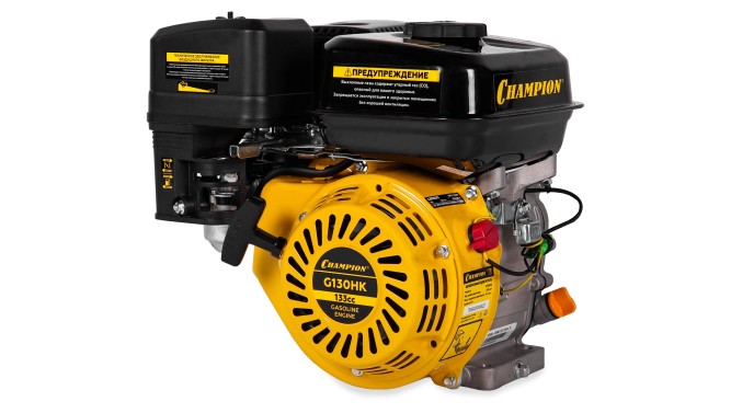 Двигатель CHAMPION  (4,5 лс/3,3кВт 133см³ 19мм шпонка 13,4кг) в Екатеринбурге
