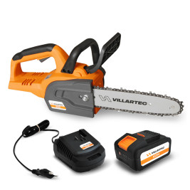 Пила цепная аккумуляторная VILLARTEC SA 20 SET