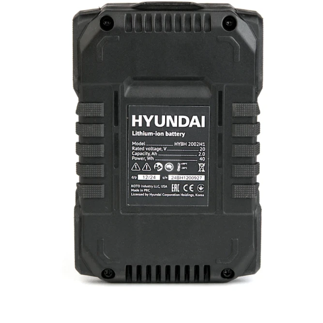 Аккумулятор Hyundai HYBH 2002H1 в Екатеринбурге