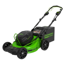 Газонокосилка самоходная, аккумуляторная Greenworks Арт. 2515907, 82V, 51 см, самоходная, бесщеточная, без АКБ и ЗУ
