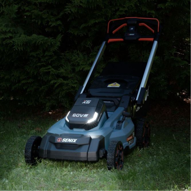 Газонокосилка аккумуляторная SENIX LPSX6-H-EU 53см c АКБ и ЗУ