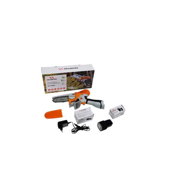 Пила цепная аккумуляторная VILLARTEC SA1462S SET AC1415 (1шт), AM1415 (1шт), без кейса в Екатеринбурге