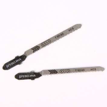 Пилка для лобзика EDGE by PATRIOT T101AO по дереву, 2шт в блистере