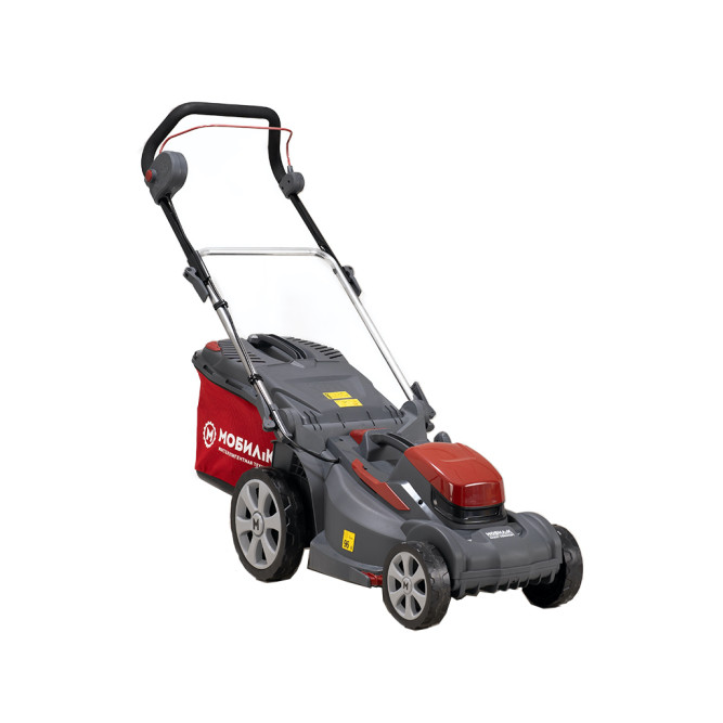 Газонокосилка аккумуляторная МОБИЛ К XMA37 КОМФОРТ 2х20 В с акк. 4 А*ч и двойн.ЗУ