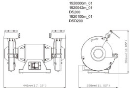 Точило Metabo DS 200 619200000