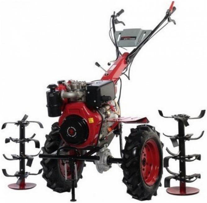 Дизельный мотоблок Weima WM1100AE с пневмоколесами 5 х 12&amp;quot;