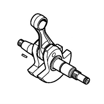 Коленвал  ms-661 new