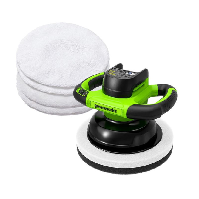Полировальная машина аккумуляторная Greenworks Арт. 3502107, 24V, без АКБ и ЗУ в Екатеринбурге