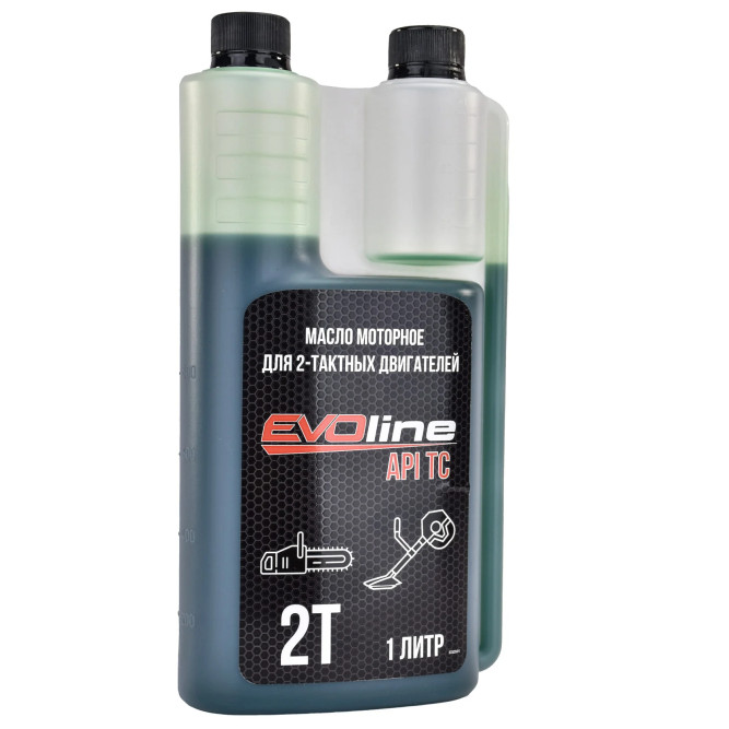 Полусинтетическое моторное масло EVOline для 2-х такт. 1 л в Екатеринбурге