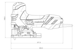 Лобзик Metabo STE 140 601401500