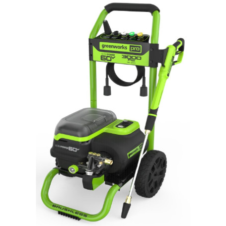 Мойка высокого давления  Greenworks Арт. 5106207, 60V, 250 бар, бесщеточная, с портом на 2 АКБ в Екатеринбурге