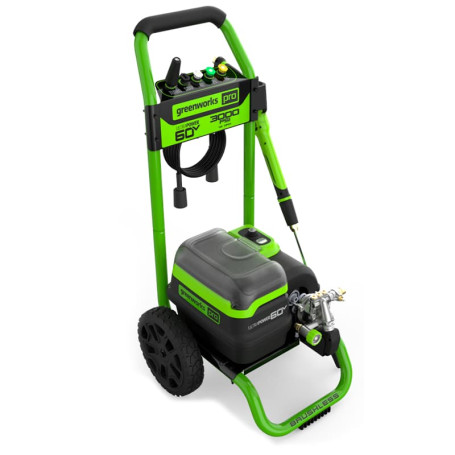 Мойка высокого давления  Greenworks Арт. 5106207, 60V, 250 бар, бесщеточная, с портом на 2 АКБ в Екатеринбурге