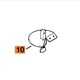 BT130 головка шнека  90мм Stihl 44046803052