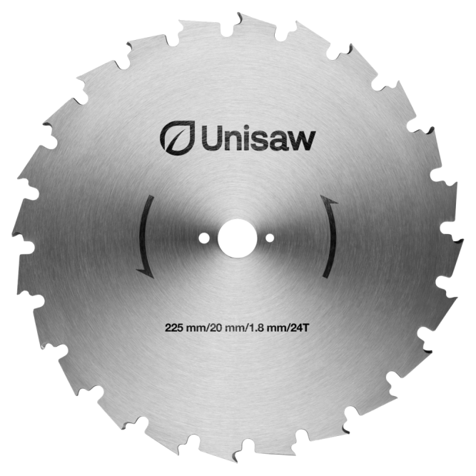 Диск 24Т 225мм/20мм, валочный, 1,8мм толщина, Unisaw в Екатеринбурге
