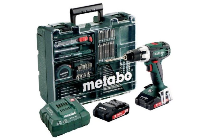 Аккумуляторная дрель-шуруповерт Metabo BS 18 LT Set 602102600 в Екатеринбурге