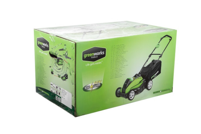 40V 45 см Газонокосилка (в комл. аккумуляторная батарея 2А*ч и зарядное устройство) в Екатеринбурге