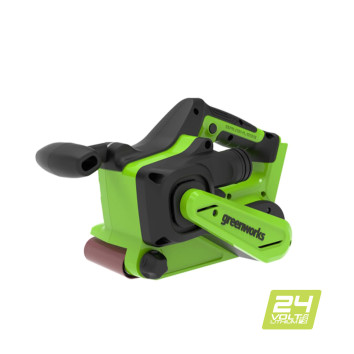 Ленточная шлифовальная машина бесщеточная аккумуляторная Greenworks Арт. 3100607, 24V, без АКБ и ЗУ