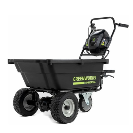 Садовая тележка самоходная Greenworks Арт. 7400607, 82V, 106 л, без АКБ и ЗУ в Екатеринбурге