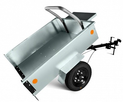 Прицеп для мотоблока МОБИЛ К ТПМ-500-1 ПРЕМИУМ оцинкованный в упаковке в Екатеринбурге