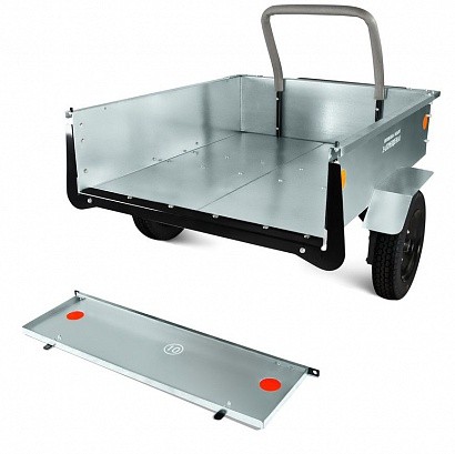 Прицеп для мотоблока МОБИЛ К ТПМ-500-1 ПРЕМИУМ оцинкованный в упаковке в Екатеринбурге