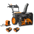 Снегоуборщик аккумуляторный VILLARTEC WA6261 SET:AM608 (2шт)+AC604 мод.24/25 б/щ 62В 610мм 2ступ в Екатеринбурге