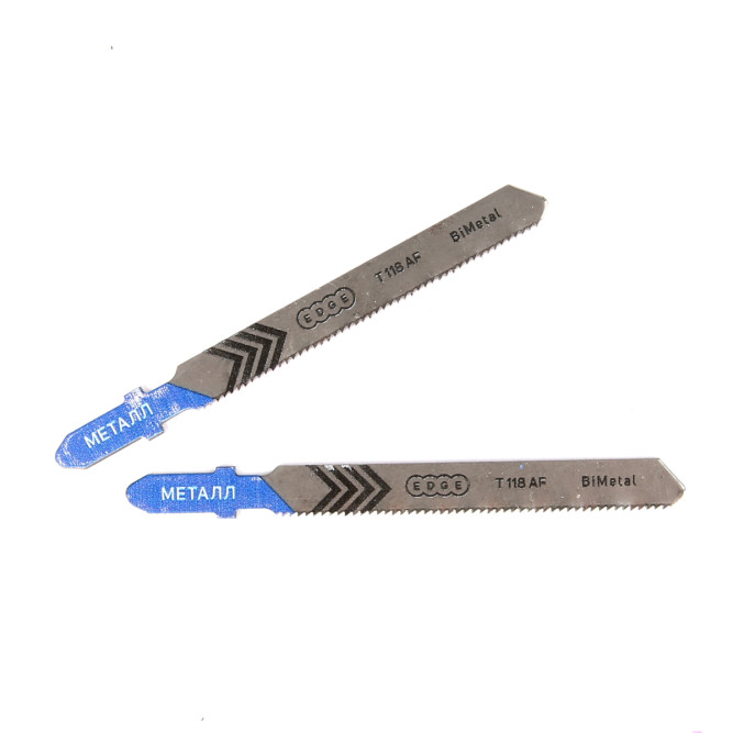 Пилка для лобзика EDGE by PATRIOT T118AF по металлу, 2шт в блистере в Екатеринбурге