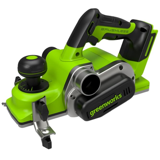 Рубанок аккумуляторный Greenworks Арт. 3401707, 24V, бесщеточный, без АКБ и ЗУ в Екатеринбурге