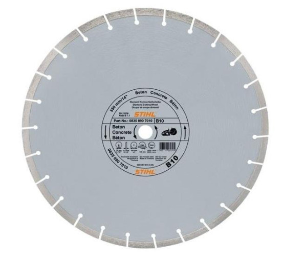 Алмазный диск 350х20мм по бетону B10 Stihl 08350907023 в Екатеринбурге